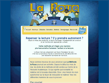 Tablet Screenshot of lecturelaroue.com
